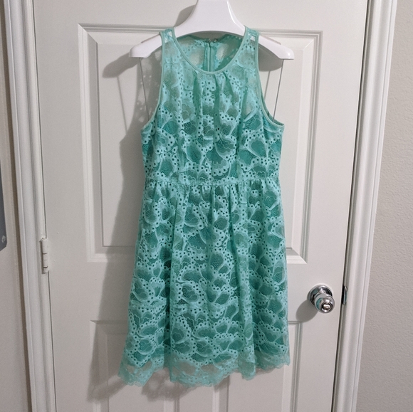 Nanette Lepore Mint Secret Escapes Lace Dress 6 - Picture 2 of 5